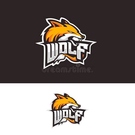 Wolf Beast Mascot Sport Logo Stock Vector Illustration Of Graphic
