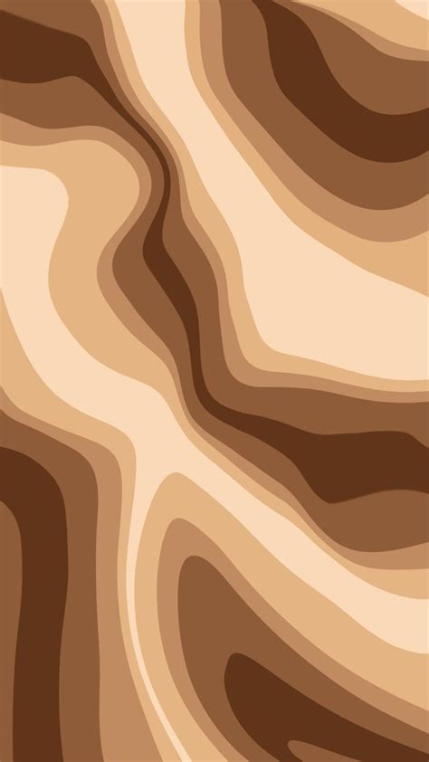 Brown Retro Wallpaper In 2021 Iphone Wallpaper Images Abstract