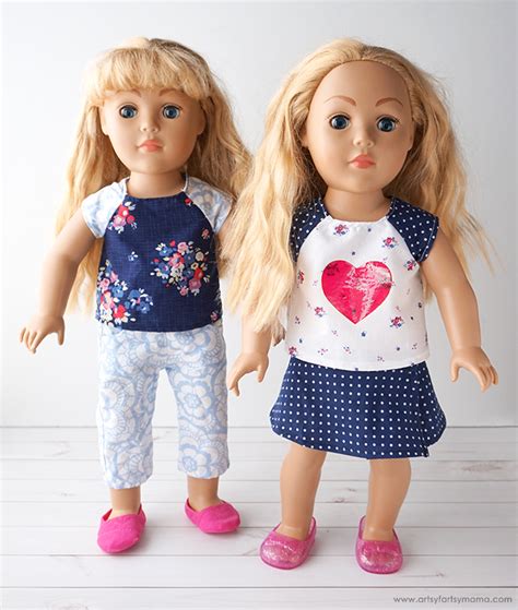 18 Doll Clothes Made Easy With The Cricut Maker Artsy Fartsy Mama