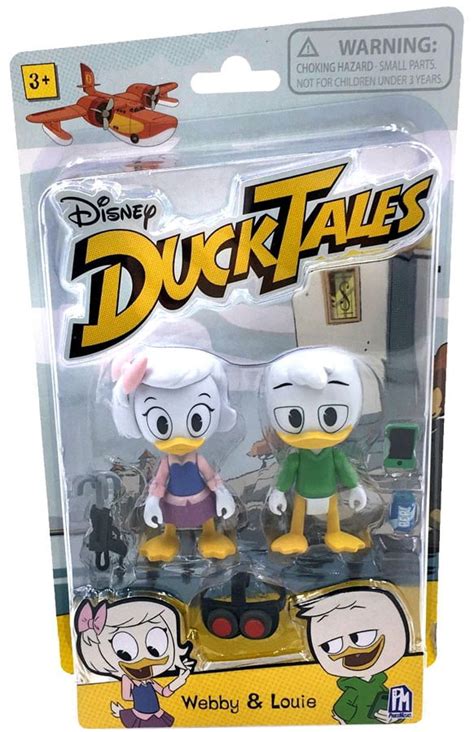 Disney Ducktales Webby And Louie Action Figure 2 Pack