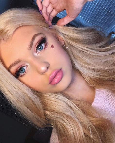Girlyyymichelle With Images Loren Gray Grey Makeup Pretty Blonde