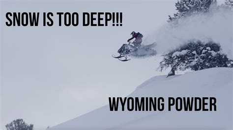 Snowmobiling Epic Powder In Wyoming Sled Wyo Vlog 15 Youtube