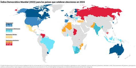 En 2024 más de la mitad de la población mundial estará llamada a las