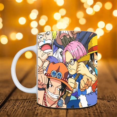 One Piece Mug One Piece Anime Coffee Mug 5 Mugs Heaven Heaven Of