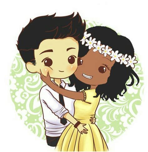 Ambw Art Interracial Couples Cartoon Interracial Couples Interracial Art