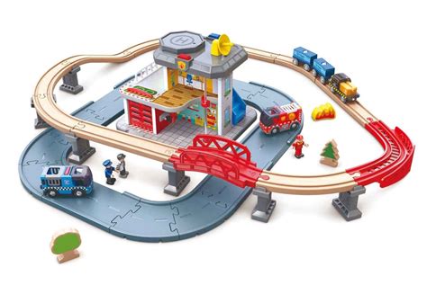 Buy Emergency Services Hq Railway Playset At Mighty Ape Australia