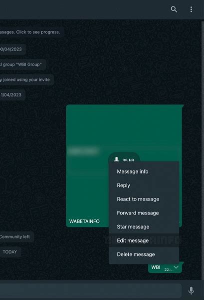 Whatsapp Now Lets You Edit A Sent Message