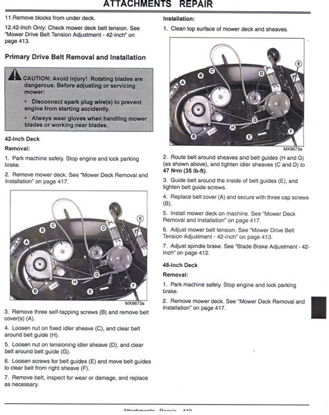 Deere L100 Lawn Mowerbelt Came Offneed Diagram Of Pulley To Put It