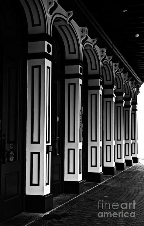 Victorian Black And White Architecture Photograph By Linda Bianic