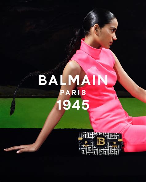 Balmain 1945 Bags Collection Spring 2021 Ad Campaign The Impression