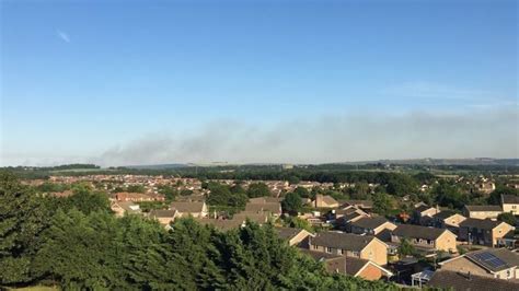 Salisbury Plain Fires Crews Barred From Tackling Mod Blaze Due To