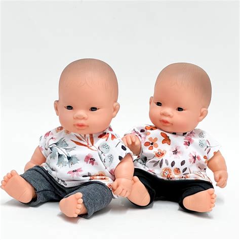 Miniland Baby Doll 21cm Doll Clothes Boy Doll Clothes For 21 Cm Doll