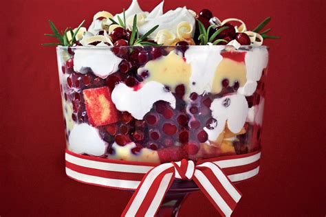 And it wouldn't be christmas without making yule logs, peppermint bark, or fruitcake. Cranberry Dreamsicle Trifle - Heavenly Holiday Desserts - Southern Living