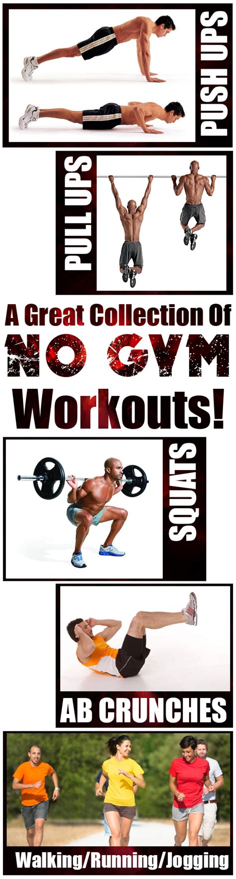 A Great Collection Of No Gym Workouts
