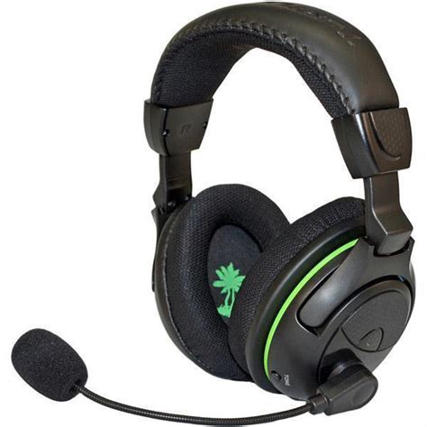 Turtle Beach Ear Force X Black Green Headband Headsets For Microsoft