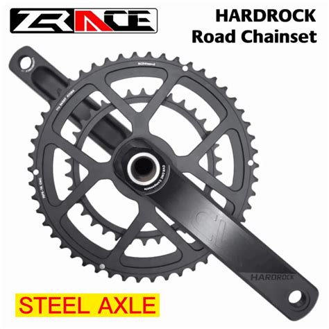 Zrace Hardrock 2 X 10 1112 Speed Road Chainset Chain Wheel Crank Protector 5034t 165mm