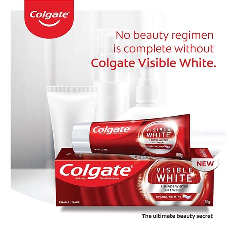 colgate visible white toothpaste herbichem