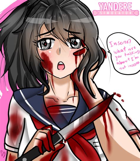 Imagen Yandere Chan Is Not Insane By Deathzuukii D92604tpng Wikia