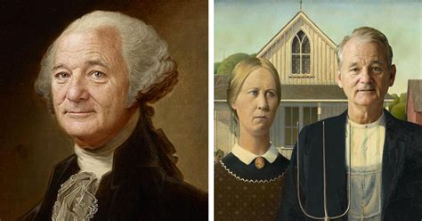 See How Seamlessly Bill Murray Fits Into Famous Art Throughout History