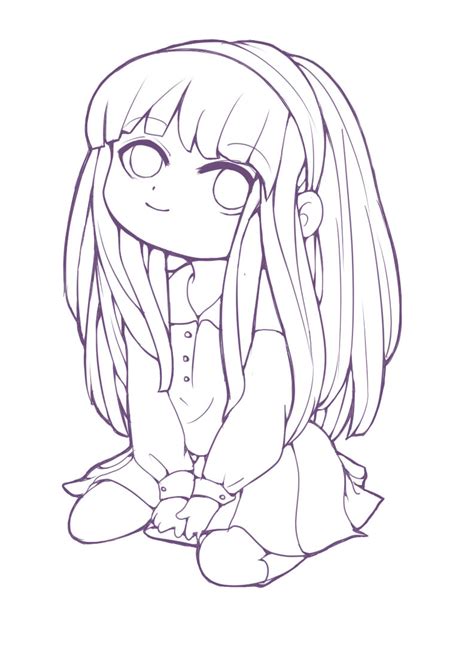 Chibi Lineart By A Star G On Deviantart