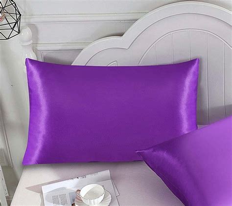Luxury Satin Silk Pillowcases 100 Silk Pillowcase Etsy
