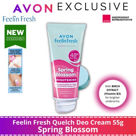 Avon Feelin Fresh Quelch Anti Perspirant Deodorant Cream 6055g