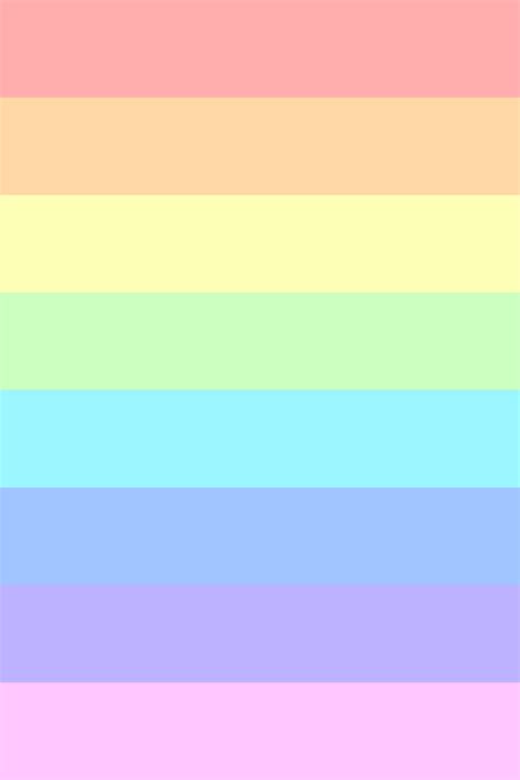Pastel Rainbow Color Palette Colorkit