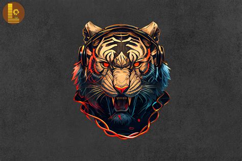 Badass Gangster Tiger 2 Graphic By Lewlew · Creative Fabrica