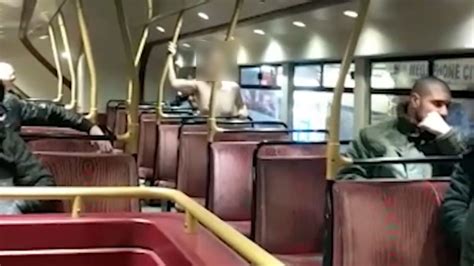 Randy Couple Strip Naked And Have Sex On Bus Just Seats From Other