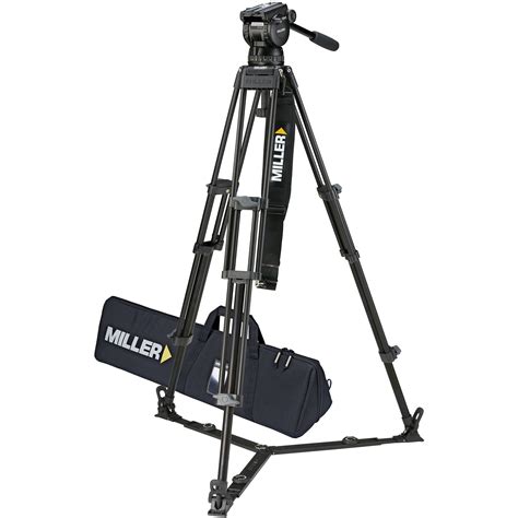 Miller Cx14 Toggle 2 Stage Aluminum Alloy Tripod System 3769 Bandh