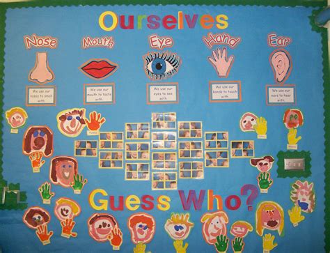 5 Senses Ideas Classroom Displays All About Me Preschool School