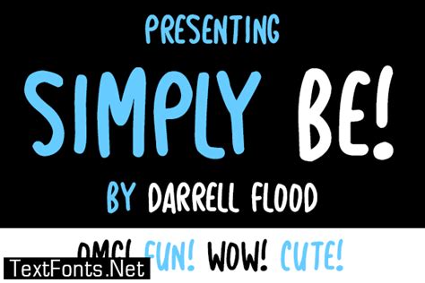 Simply Be Font