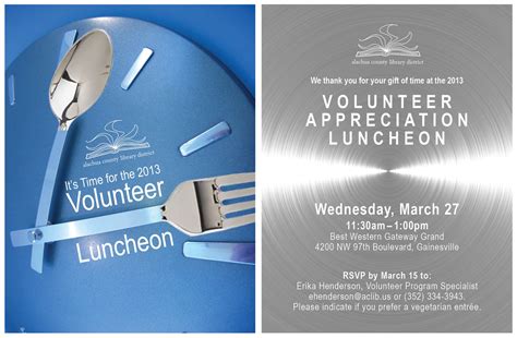 Sample freeemployee appreciation lunch sample invites. Library Marketing Design: Library Volunteer Appreciation ...