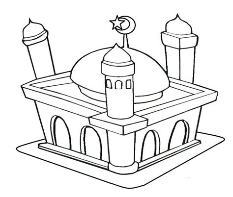 Mewarnai Gambar Anak Pergi Ke Masjid Mewarnai Gambar Masjid 2023