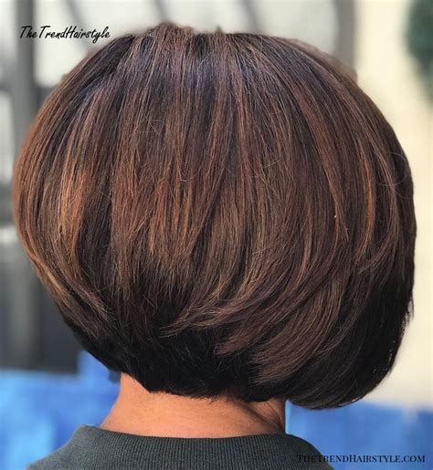 Classic Layered Bob For Thick Hair 60 Classy Short