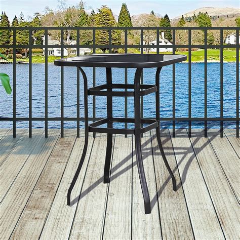 Best Bar Height Patio Table Glass Home And Home