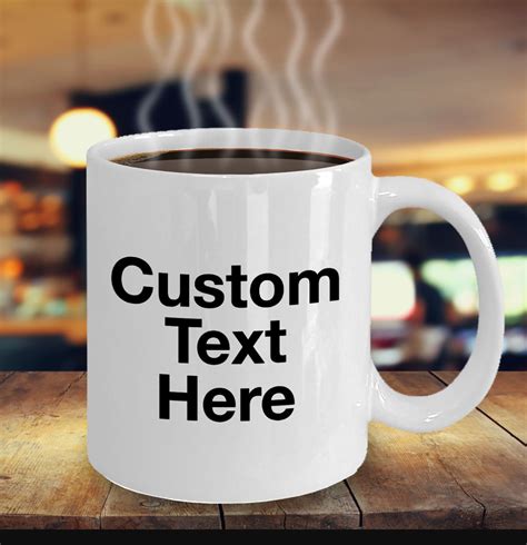 Customize Your Mug 12 Different Font Choices Personalized Etsy