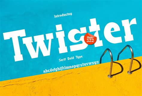 Twister Font By Ryan Creative · Creative Fabrica
