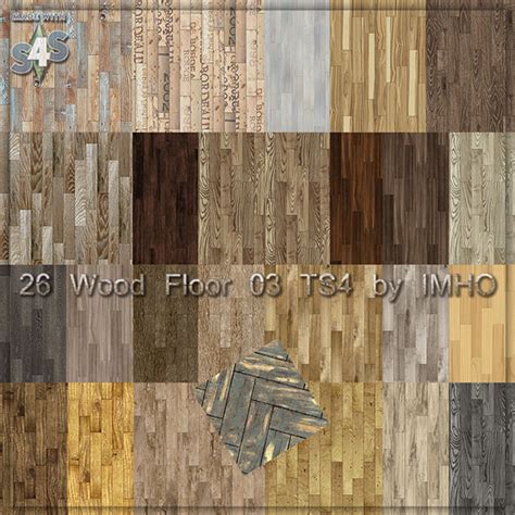 Imho Sims 26 Wood Floor 03 Ts4 By Imho