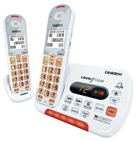 Uniden Hearing Impaired Cordless Telephone Yt9040uniden Cordless