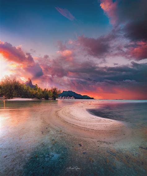 Mesmerizing Landscapes Of Bora Bora By Mick Gow Beautiful Landscapes