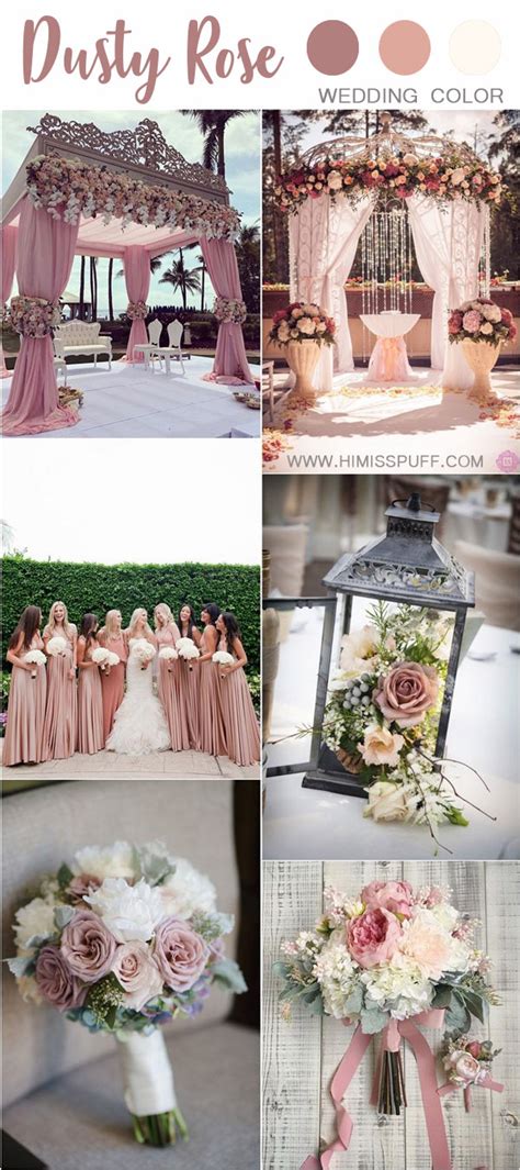 30 Trendy Dusty Rose Wedding Color Ideas Page 2 Of 3 Hi Miss Puff