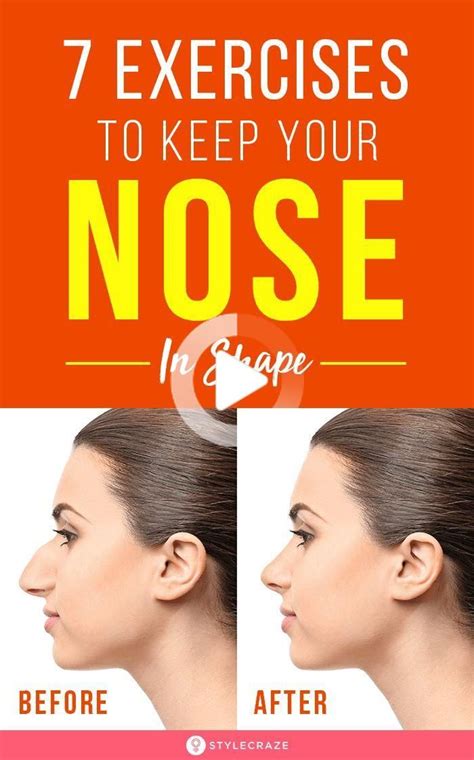 7 unbelievable exercises that will help keep your nose in shape in 2020 nose reshaping