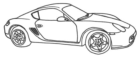 Porsche 3d Kleurplaat Quiver