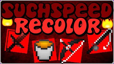 Minecraft Suchspeed 160k Red Recolor Uhcpvp Texture Pack Mc