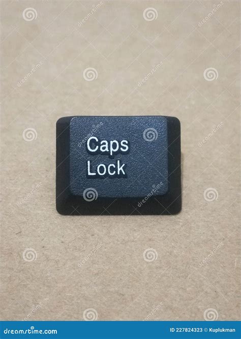 Keyboard Caps Lock Key Stock Photography 4640846
