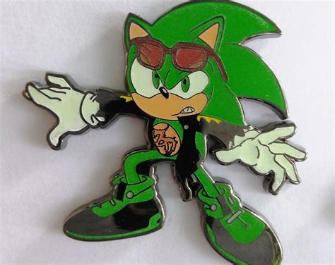 Sonic The Hedgehog Electronic Sonic Pin Collection Glow Etsy