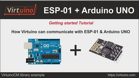 Virtuino Esp 01 Arduino Uno Getting Started Tutorial Esp8266