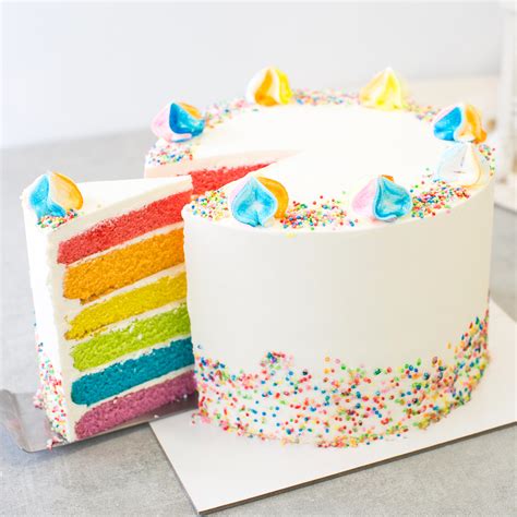 Rainbow Cake 40 Bakers Brew Studio Pte Ltd
