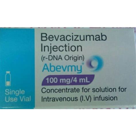 Abevmy Mylan Bevacizumab Injection Storage 2 To 8 Degree C Packaging